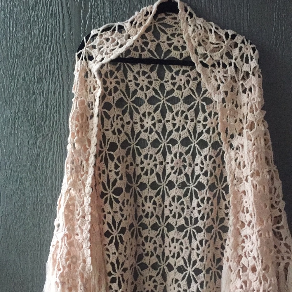 Handwoven vintage shawl